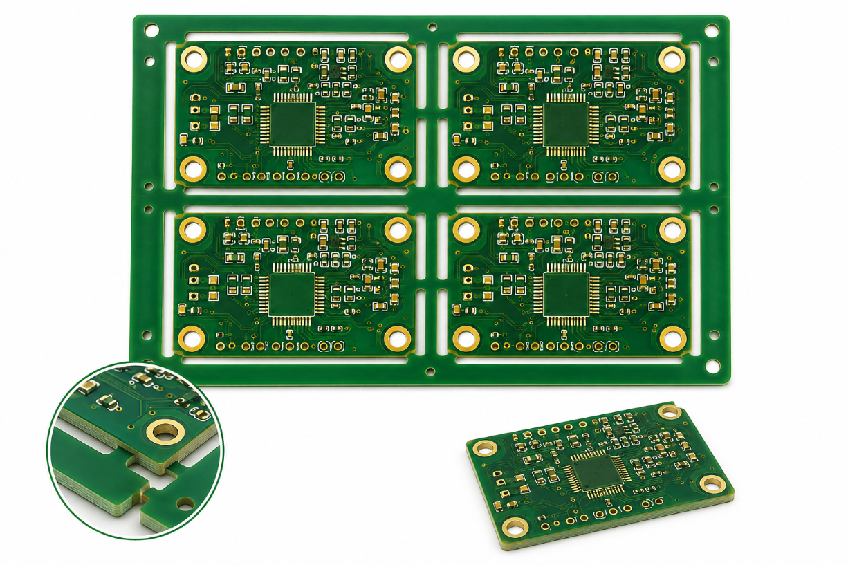 Tab Routing for PCBs