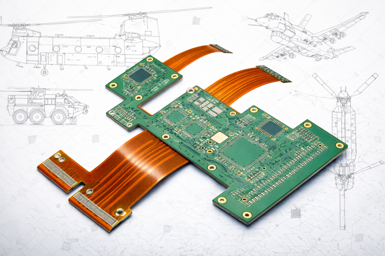 Hình 1. Mạch Rigid-Flex PCB trong thực tế.