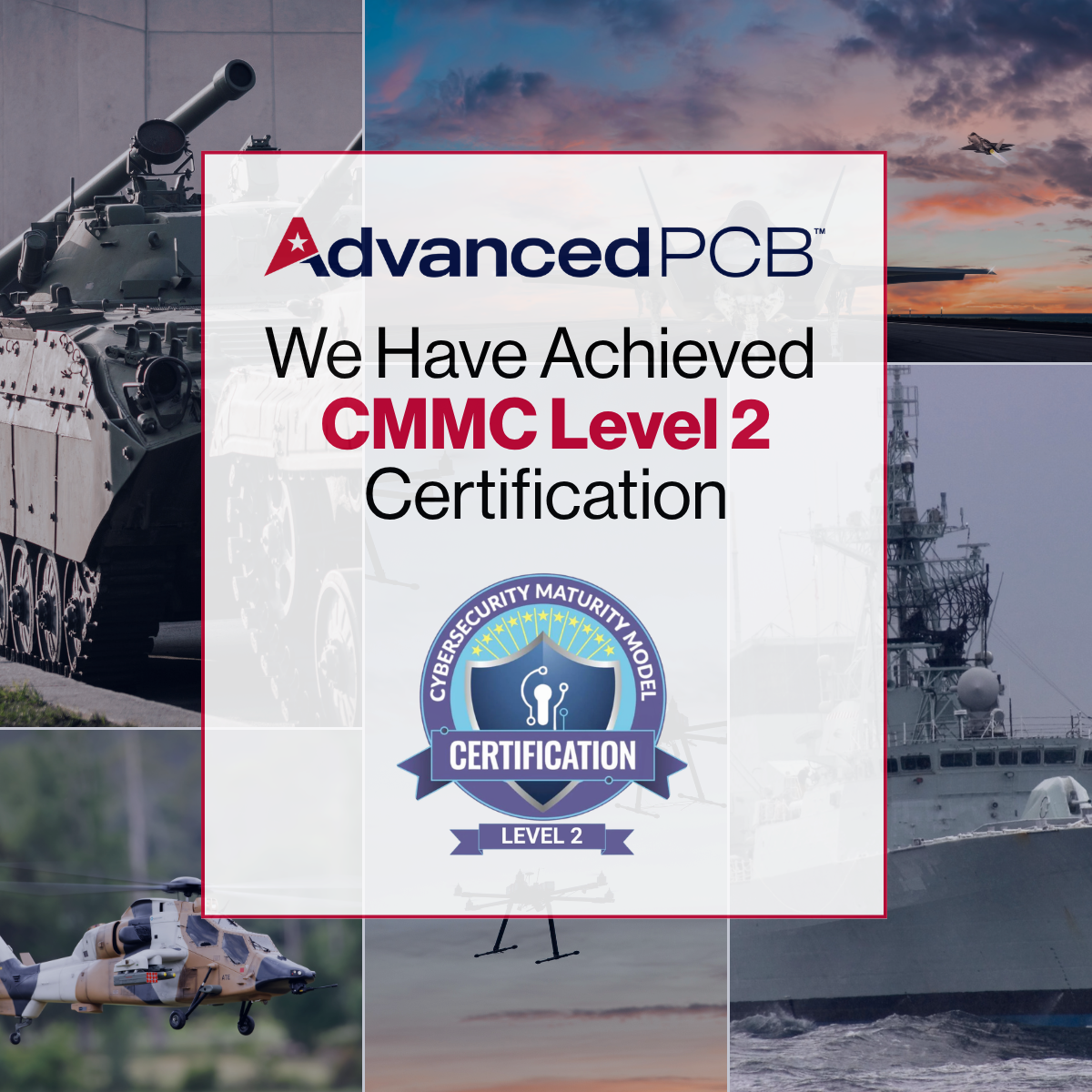 AdvancedPCB achieves CMMC Certification