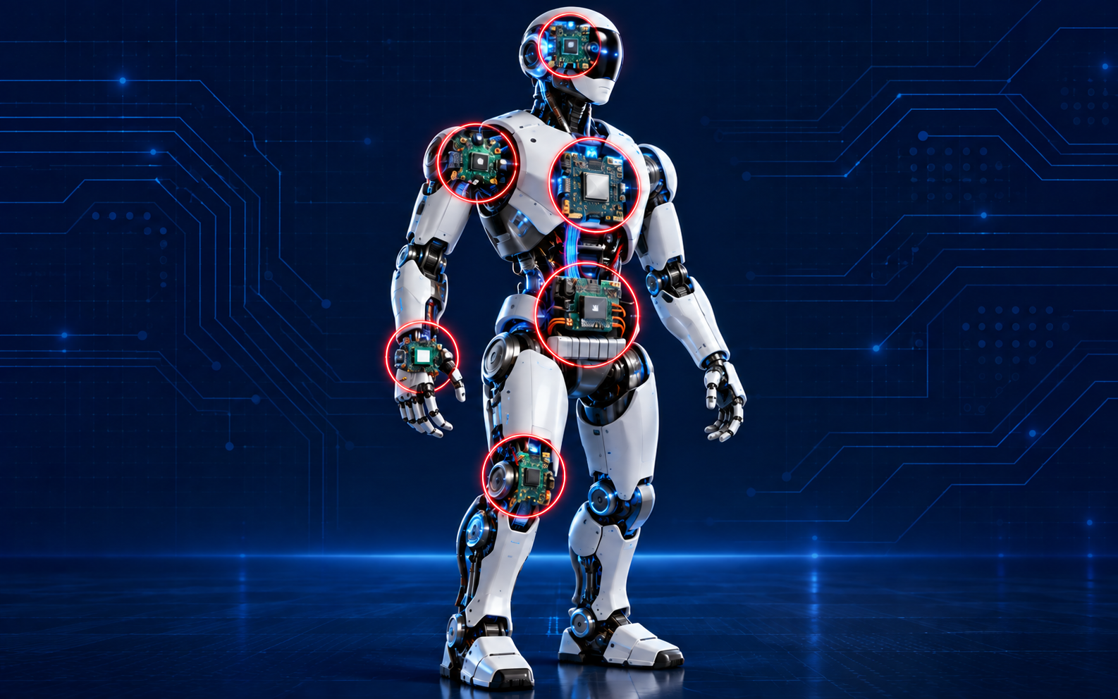 PCBs uses in humanoid robotics